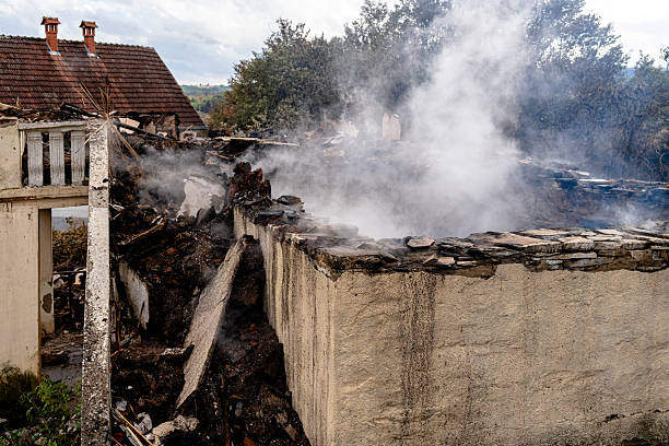 Professional Emergency Fire Cleanup technician working in Glendale, OH